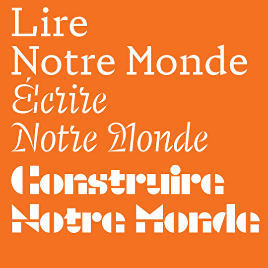 Azimut et ses trois déclinaisons : Lire Notre Monde, Écrire Notre Monde, Construire Notre Monde