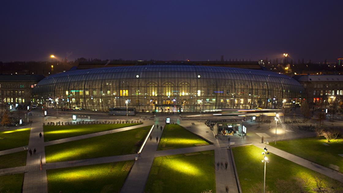 La gare de nuit