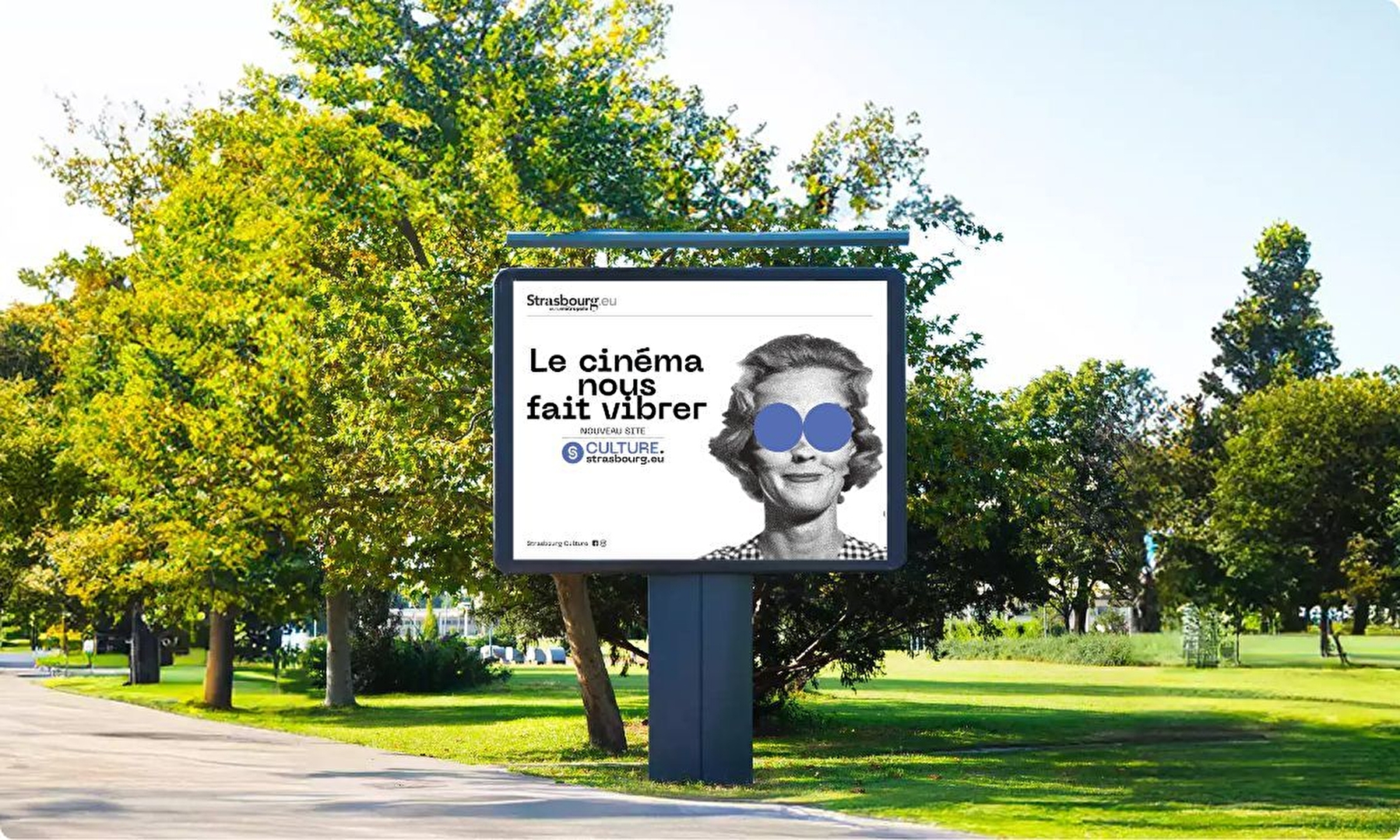 Affiche, le cinéma nous fait vibrer