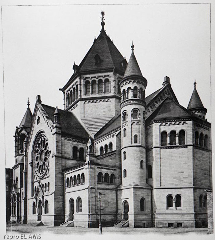 Synagogue de Strasbourg vers 1930